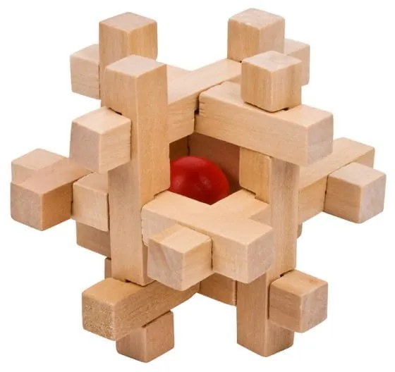 Ξύλινο 3D παζλ - Wooden 3D puzzle
