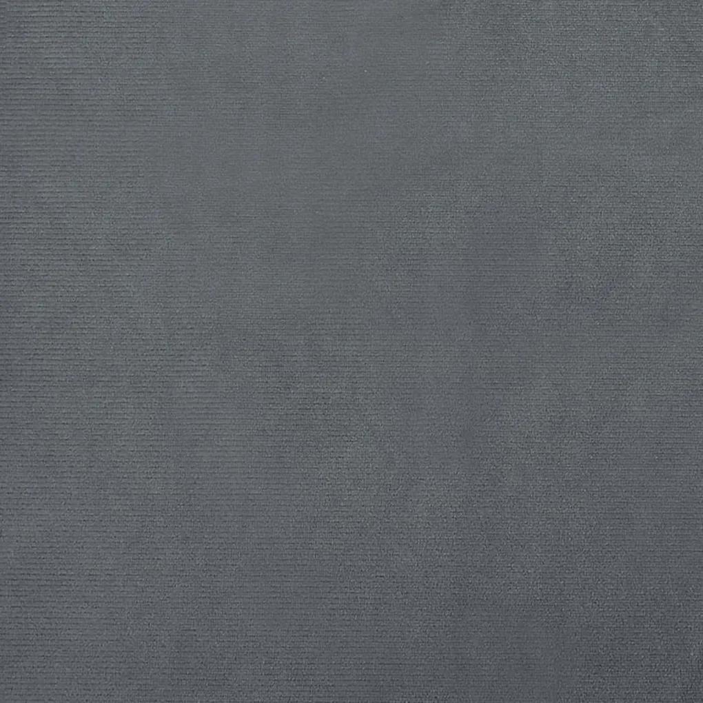 vidaXL Καναπές Παιδικός Σκούρο Γκρι 60 x 40 x 30 εκ. από Βελούδο