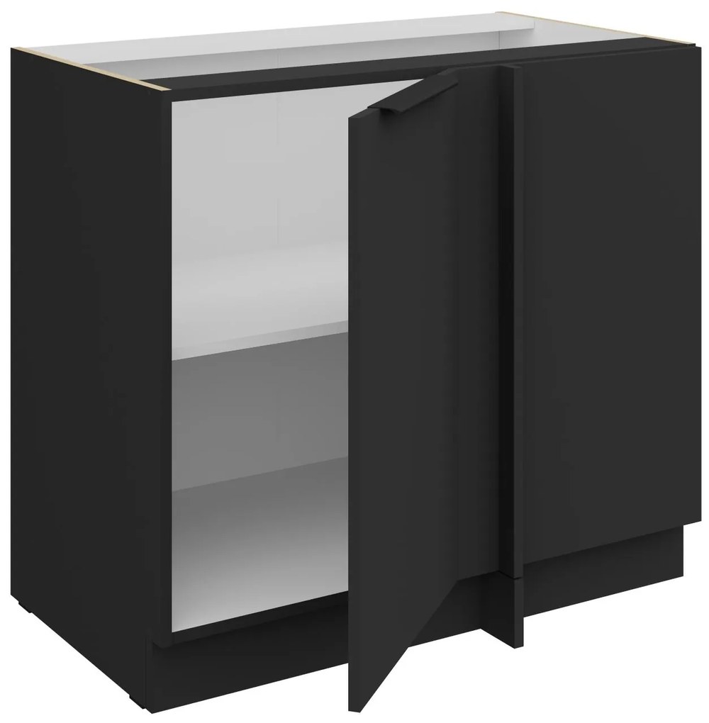 Επιδαπέδιο ντουλάπι Arianna 105 ND 1F BB-Μαύρο