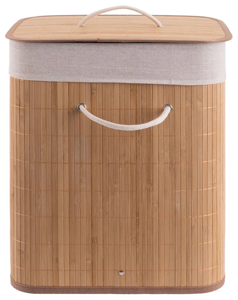 ΚΑΛΑΘΙ ΑΠΛΥΤΩΝ BAMBOO ESSENTIALS ΠΤΥΣΣΟΜΕΝΟ ΟΡΘΟΓΩΝΙΟ 60lt