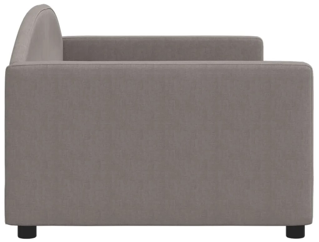 ΚΑΝΑΠΕΣ ΚΡΕΒΑΤΙ TAUPE 90 X 200 ΕΚ. ΥΦΑΣΜΑΤΙΝΟΣ 354114