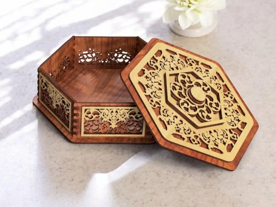 Intra απο ξύλο plywood 3mm-4mm πάχος – Ξύλινο κουτί έξι όψεων 4mm 15x15 cm INTRAVECTRY-MY558370