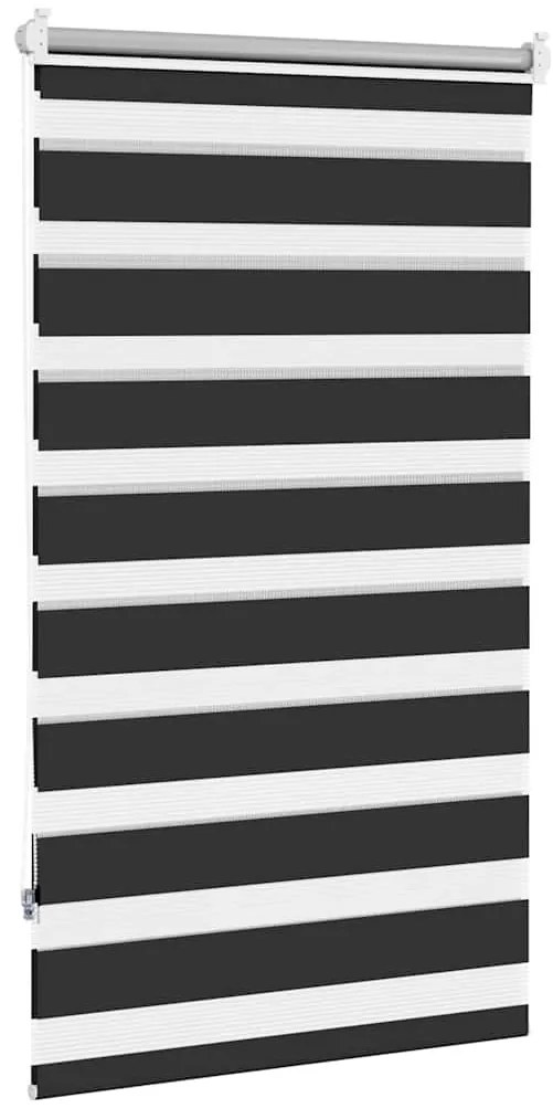 vidaXL Ρόλερ Zebra Μαύρο 90 x 150cm