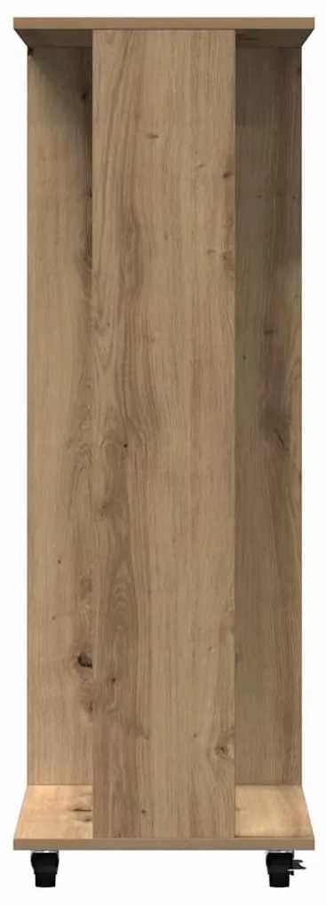 vidaXL Ντουλάπα artisan δρυς 102 x 38 x 110 εκ. Επεξεργασμένο ξύλο