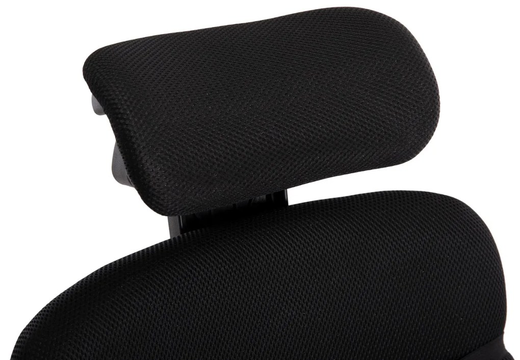 ΚΑΡΕΚΛΑ ΓΡΑΦΕΙΟΥ CRONER  ΜΑΥΡΟ MESH-ΜΕΤΑΛ.ΒΑΣΗ-NYLON ΣΚΕΛΕΤΟΣ 58x50x120Υεκ.
