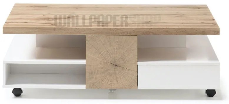 Τραπεζάκι Σαλονιού Μπεζ 110x70x40