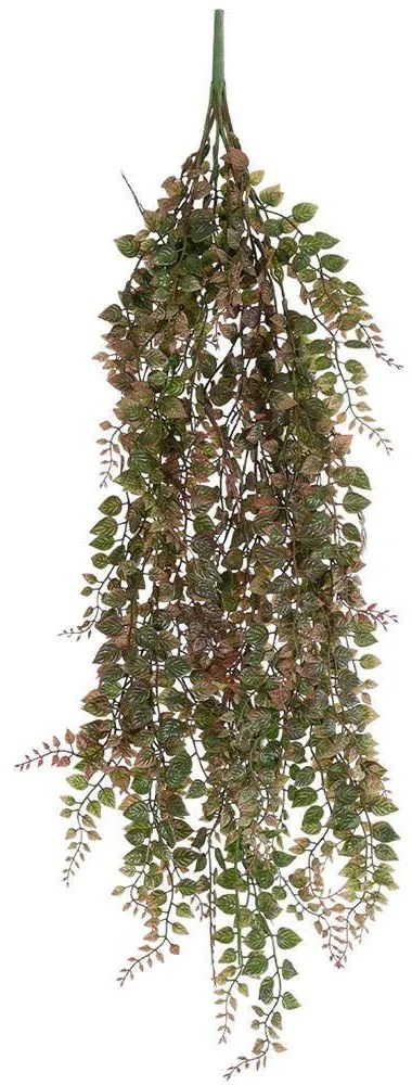 Τεχνητό Κρεμαστό Φυτό Adiantum 20836 20x6x90cm Brown-Green GloboStar Polyethylene