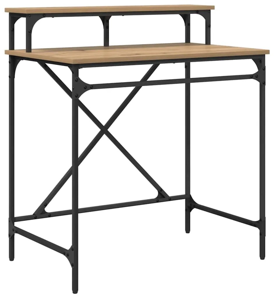 vidaXL Γραφείο Artisan Oak 80 x 50 x 90 cm Επεξεργασμένο ξύλο