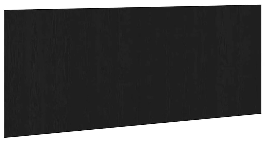 vidaXL Κεφαλάρι Μαύρη δρυς 200 x 1,5 x 80 εκ. Επεξεργασμένο ξύλο