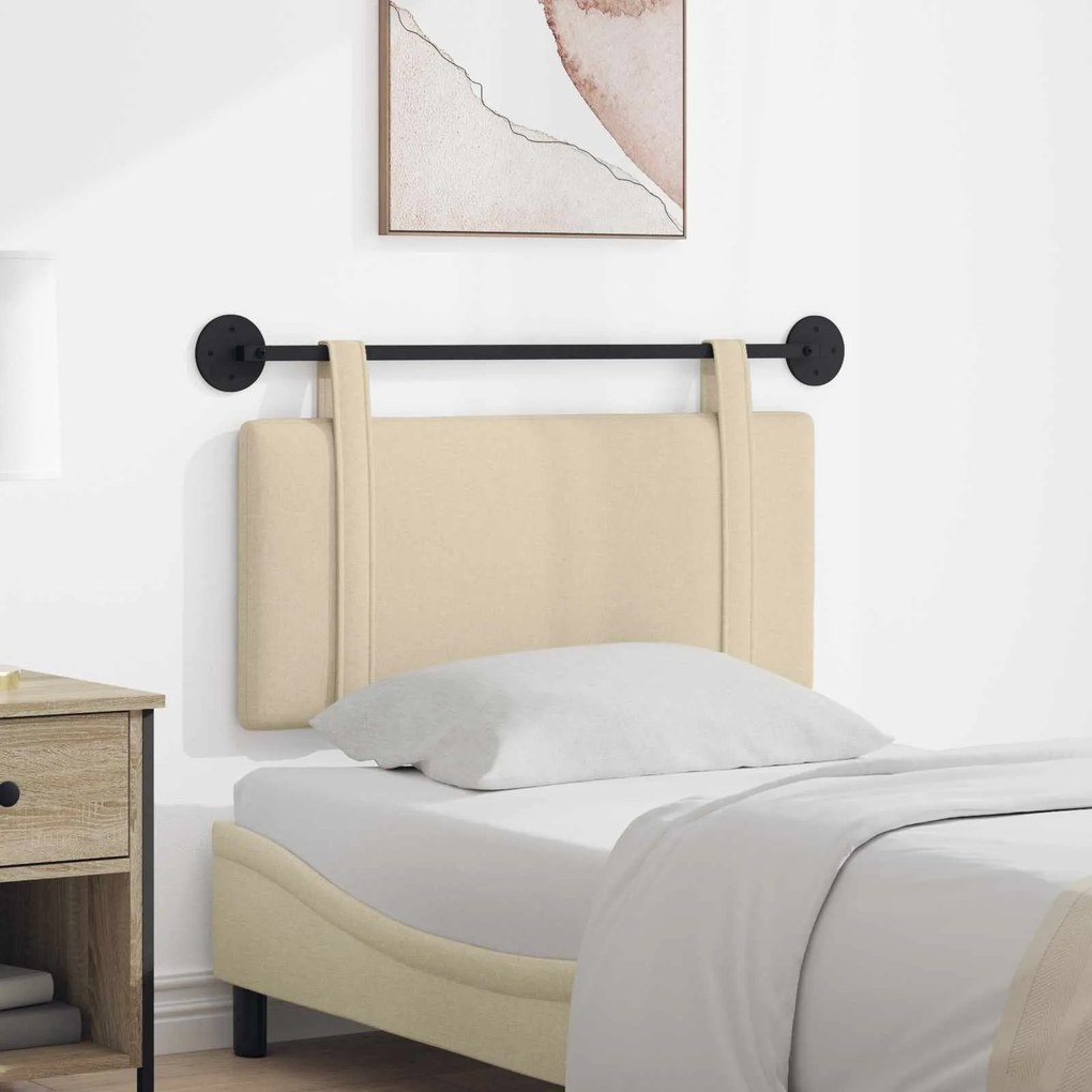 vidaXL Κρεμαστό Κεφαλάρι Κρεμ ύφασμα