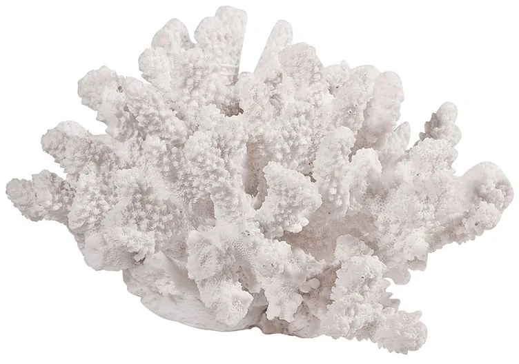 Artekko Coral Διακοσμητικό Κοράλλι Ρητίνη Λευκό (21.1x19.1x12)cm Artekko 74993