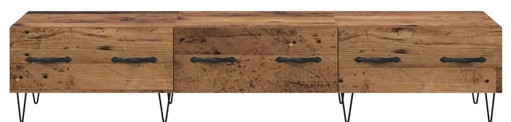 vidaXL Ντουλάπι TV Παλαιό ξύλο 150 x 36 x 30 εκ Επεξεργασμένο ξύλο