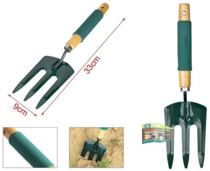 KMT Πιρούνα Κήπου 33cm - Garden Fork KMT Tools