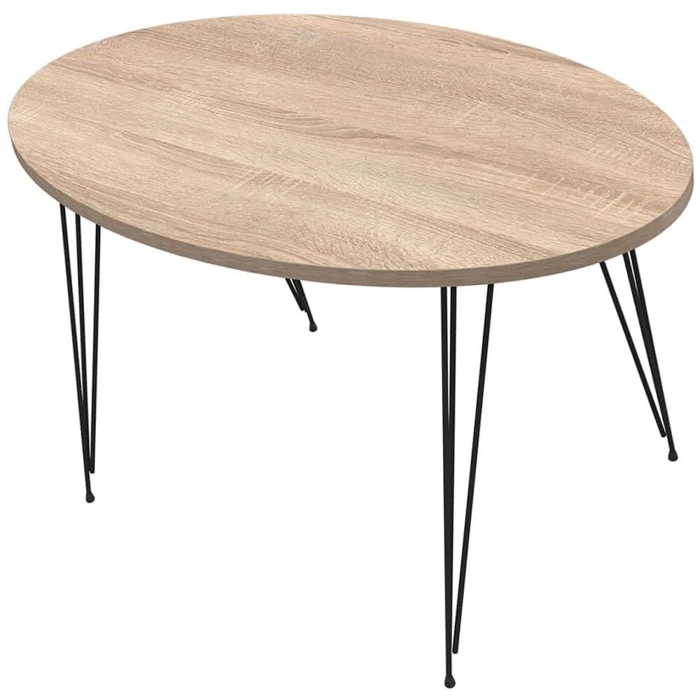 Τραπέζι Σαλονιού Granit HM18177.03 90x50x42cm Sonoma