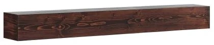 VEVOR Fireplace Mantel Wood Shelf Floating Rustic Fireplace Mantel 60&quot; Brown