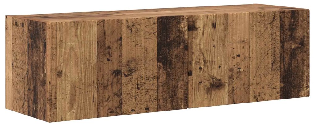 vidaXL Ντουλάπι TV 4 pcs Παλιό ξύλο