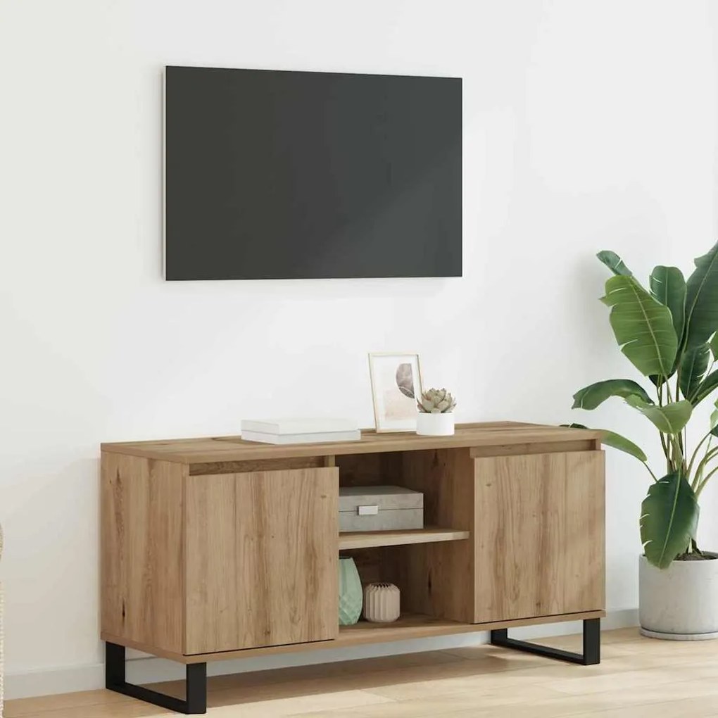Ντουλάπι TV Artisan Oak 104 x 35 x 50 εκ. Επεξεργασμένο ξύλο