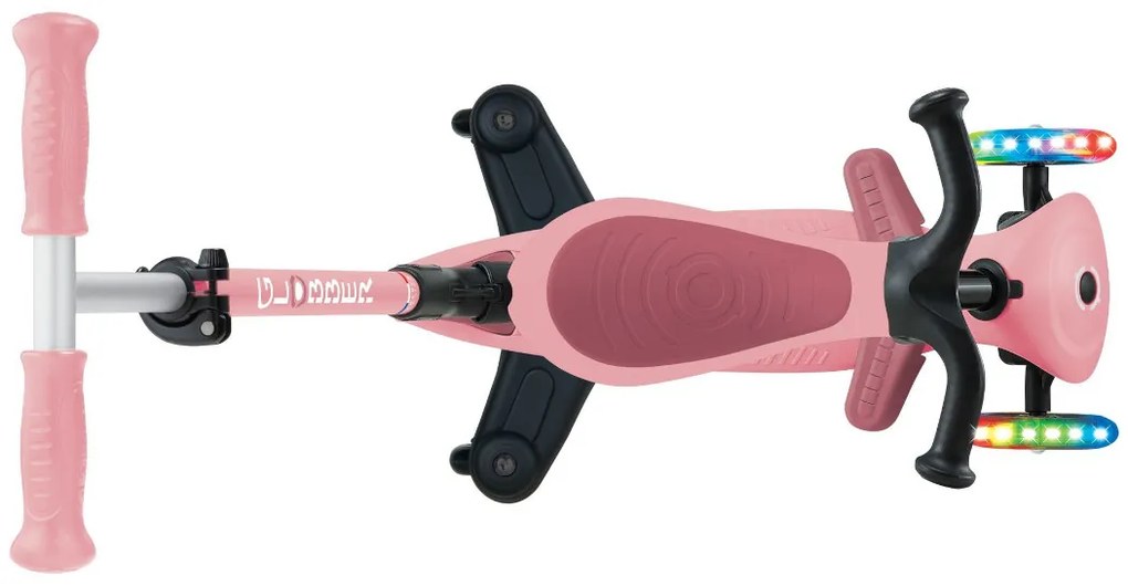 Globber Scooter Foldable Go.Up Active Lights 360 Pink