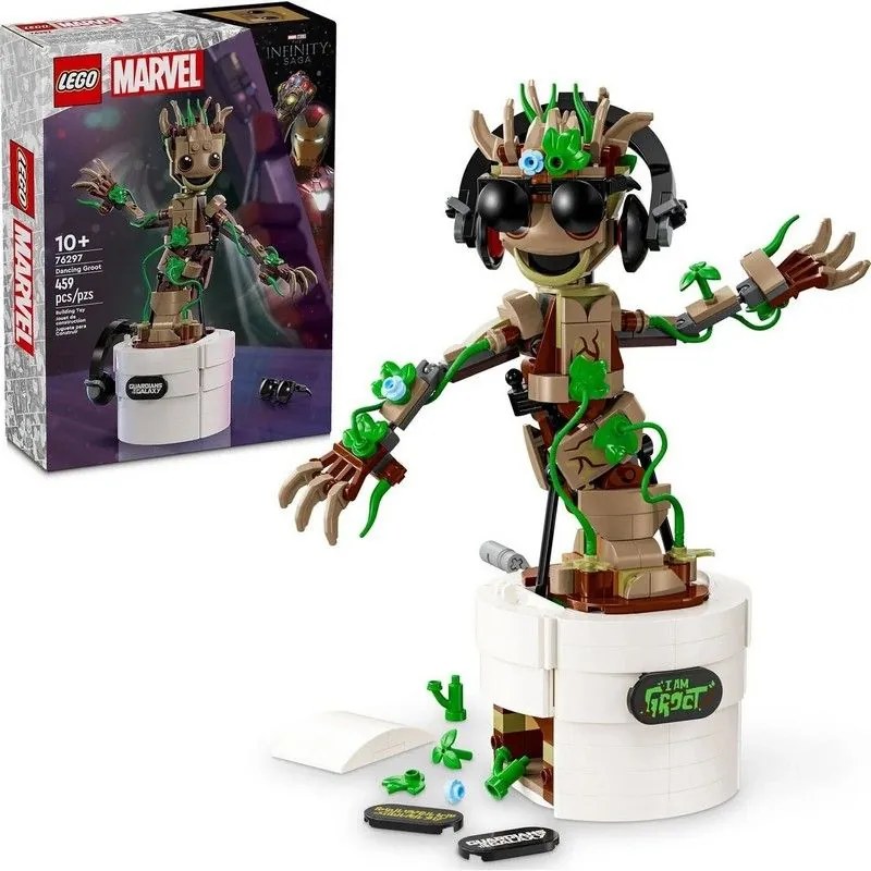 Marvel: Dancing Groot (76297) 10 Ετών+ 459 Κομμάτια Multi Lego
