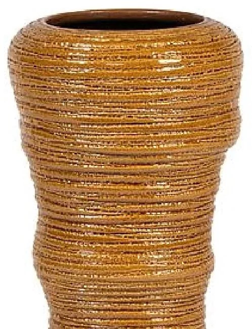 Vase DEKOCANDLE 48cm organic glazed pot DCT-116-00O1