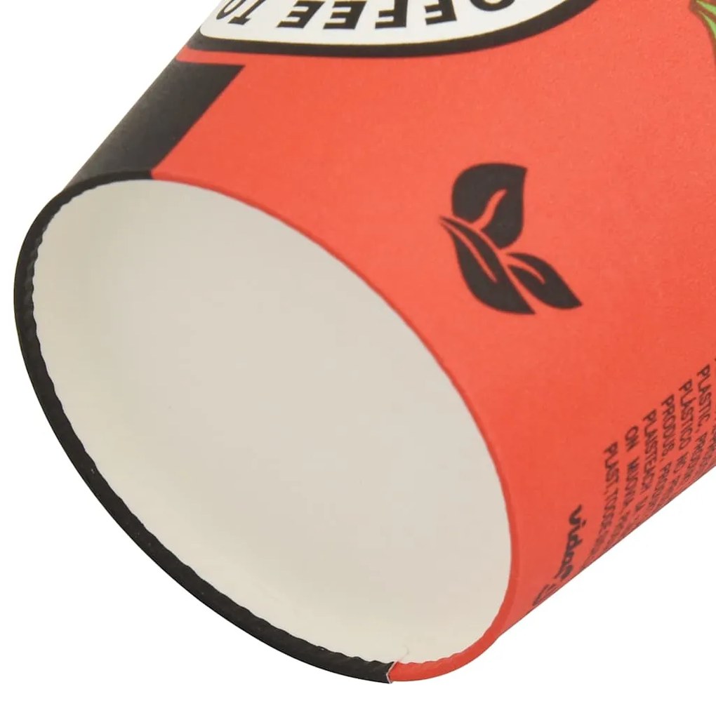 vidaXL Ποτήρια Καφέ μιας Χρήσης 1000 τεμ. 120 ml (4 oz) Χάρτινα