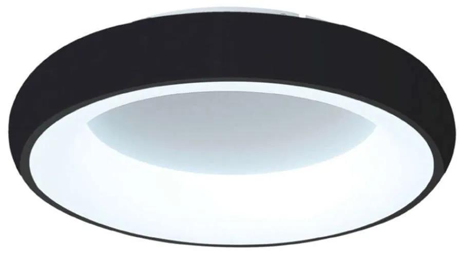 Φωτιστικό Οροφής 42020-Α-Black 60x8cm Dim Led 8200Lm 110W 3000K/4000K/6000K Black-White Inlight