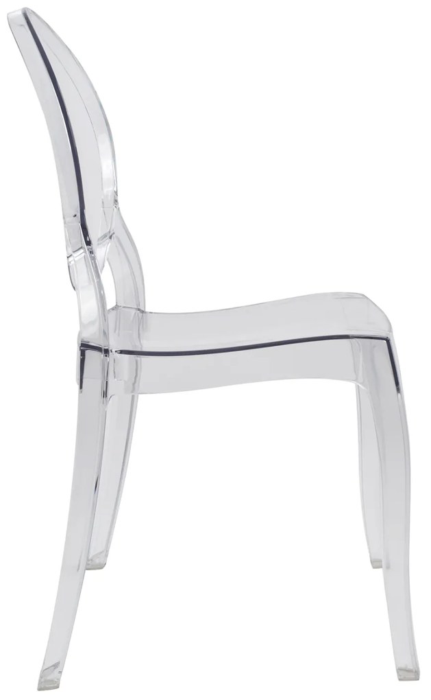 ΚΑΡEΚΛΑ ΑΚΡΥΛΙΚΗ ΔΙΑΦΑΝΗ ARAMIS HM0170 42,5x52x89,5 εκ.