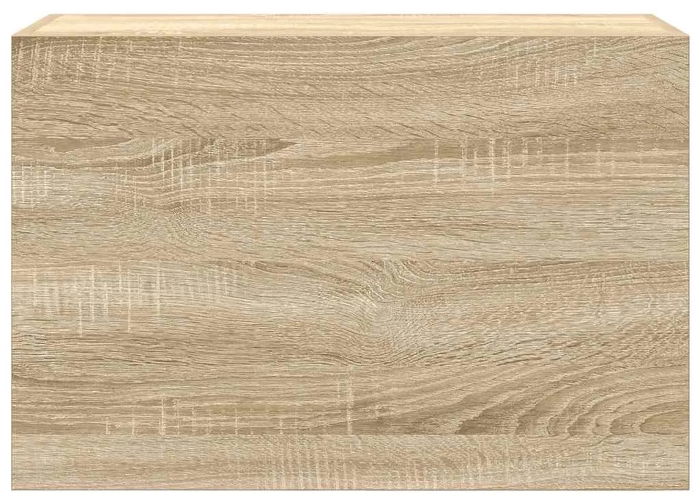 vidaXL Ντουλάπι τοίχου μπάνιου Sonoma Oak 60x25x40 cm Ξύλινη κατασκευή