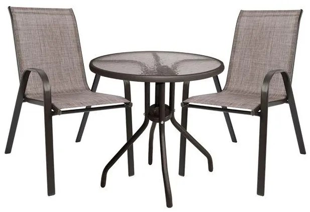 Set dining table 3 pieces with table &amp; chairs Leon Brown