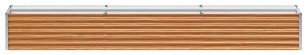 vidaXL Υπερυψωμένη Ζαρντινιέρα 290 x 50 x 36 εκ. Επικαλυμμένος Χάλυβας