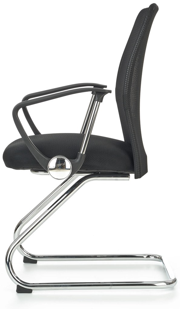 VIRE SKID chair color: black DIOMMI V-CH-VIRE_SKID-FOT