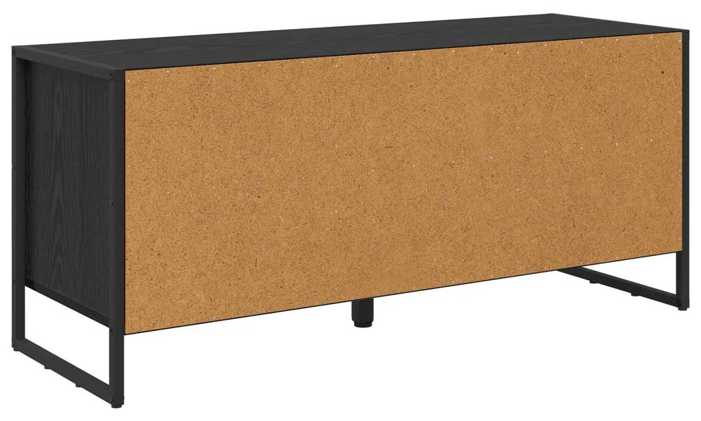 vidaXL Ντουλάπα Παπουτσιών με αποθήκευση Μαύρη Οξυά 60 x 35 x 44 εκ.