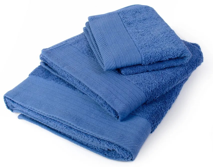 DIMcol ΠΕΤΣΕΤΑ ΕΝΗΛ Cotton 100% 40Χ60 ΠΕΝΙΕ 500 gsm ΜΠΛΕ 1331812704600022