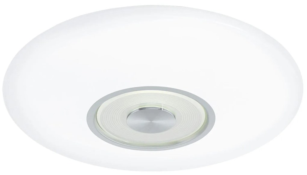 Φωτιστικό Οροφής Led Canuma 1 97036 White Eglo Metal, Plastic
