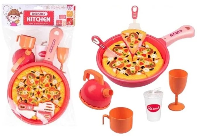 Σετ κοπής τροφίμων με αξεσουάρ - Pizza - 1056
