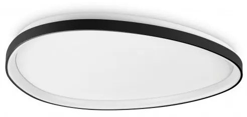 Πλαφονιέρα Φωτιστικό Οροφής DALI LED 41W IP20 3000K Gemini Ideal Lux 328980 Μαύρο
