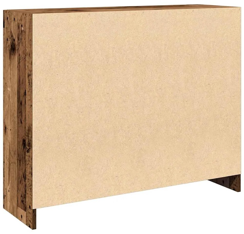 vidaXL Ντουλάπι Παλιό Ξύλο 91x28x75 εκ. από Επεξεργασμένο Ξύλο