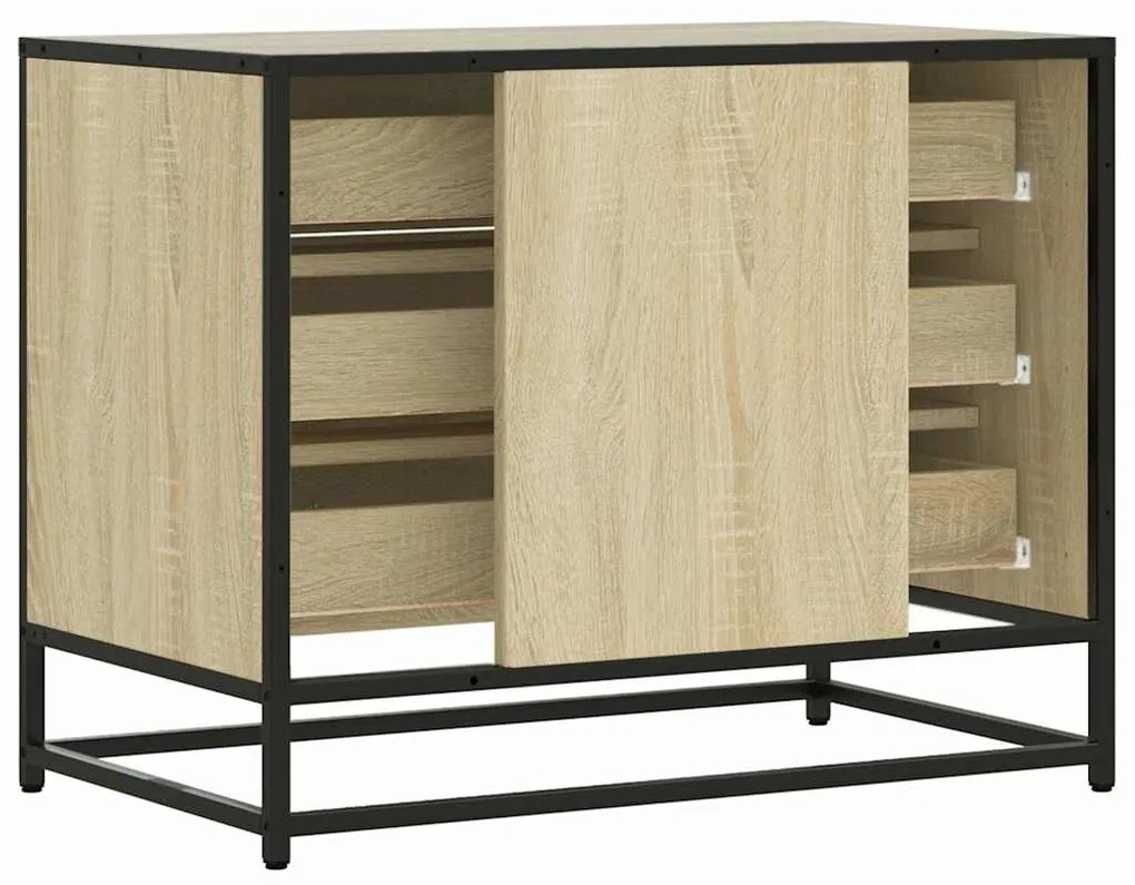 vidaXL Ντουλάπι συρταριών Sonoma Oak Κατασκευασμένο ξύλο