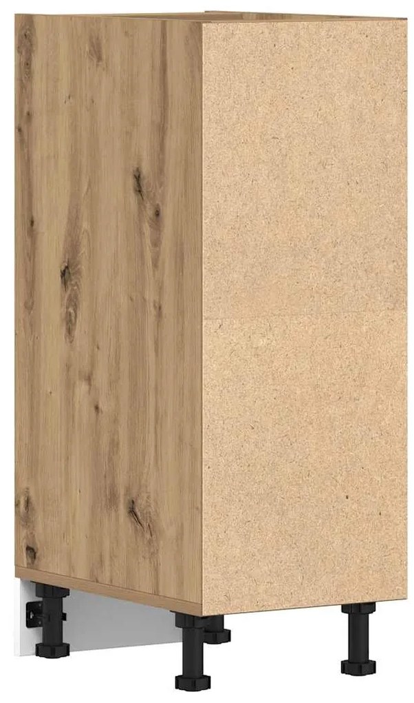 vidaXL Ντουλάπι "Riga" από Τεχνητό Δρυ 30x44,5x81,5 εκ. από Τεχνητό Ξύλο