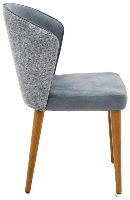 Καρέκλα τραπεζαρίας Sorella Fylliana Denim χρώμα 50x59x90εκ. 2αδα 50x59x90 εκ.