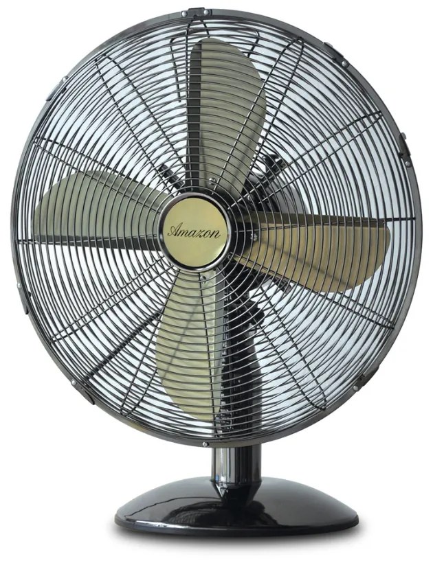 IQ MDF-401 Επιτραπέζιος Ανεμιστήρας 50W Διαμέτρου 40cm Gun Metal