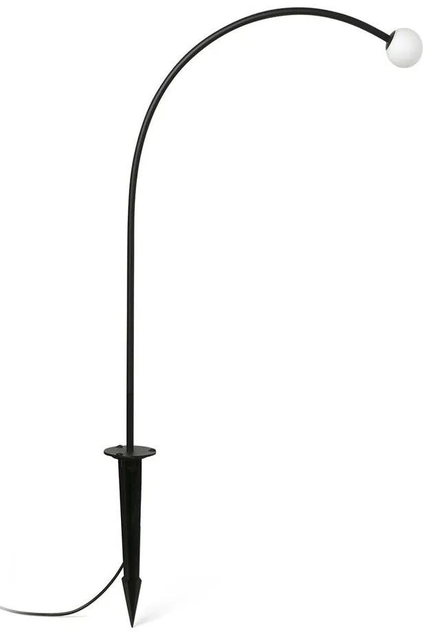 Φωτιστικό Δαπέδου Καρφωτό Cuca 650 75565 Led 3W 2700K 154lm 52x65cm Black Faro Barcelona