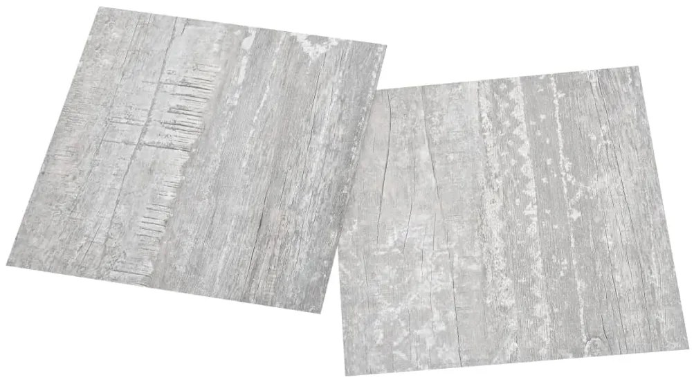 vidaXL Δάπεδο Αυτοκόλλητο Γκρι 20 τεμ. 1,86 μ² από PVC