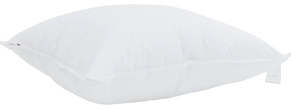 vidaXL Μαξιλάρι με μαξιλάρι Λευκό 50 x 50 εκ. 130gsm 100% βαμβάκι