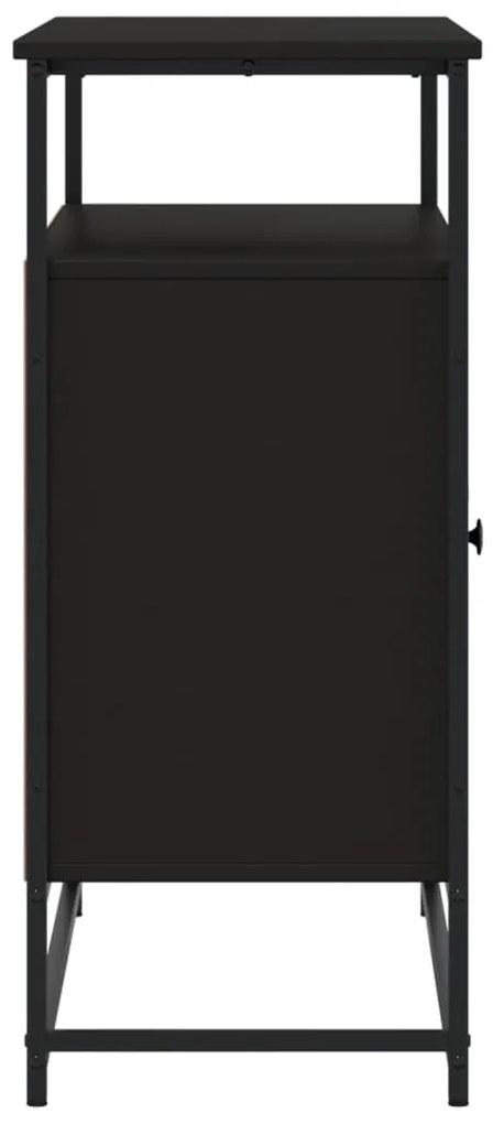 vidaXL Μπουφές Μαύρος 100x35x80 εκ. από Επεξεργασμένο Ξύλο