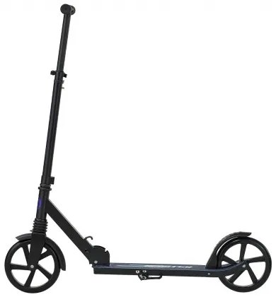 VEVOR Kick Scooter for Kids Ages 8+, Teens &amp; Adults, 2-Wheel Toddler Scooter with Adjustable Height Handlebar, Wide Anti-Slip Deck, Foldable Lightweight for Boys &amp; Girls up to 99.8 kg, Black + Purple