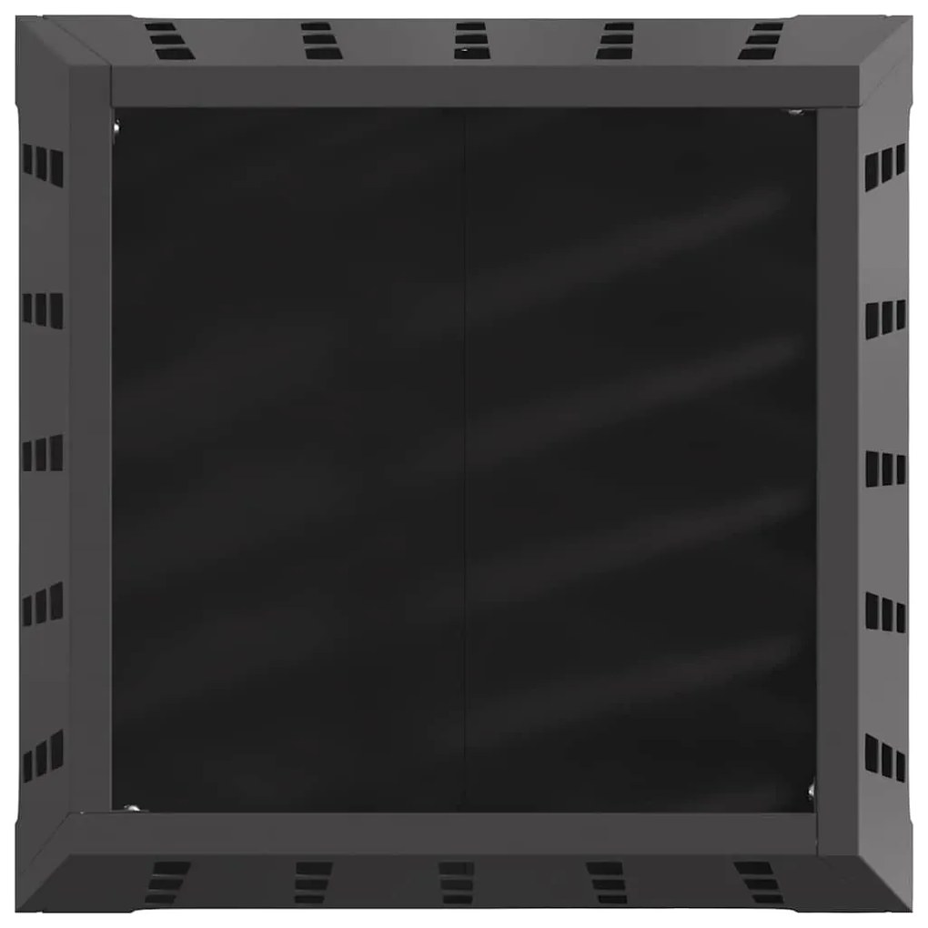 vidaXL Φωτιά Μαύρο 50 x 50 x 70 cm Κρύα έλαση από χάλυβα