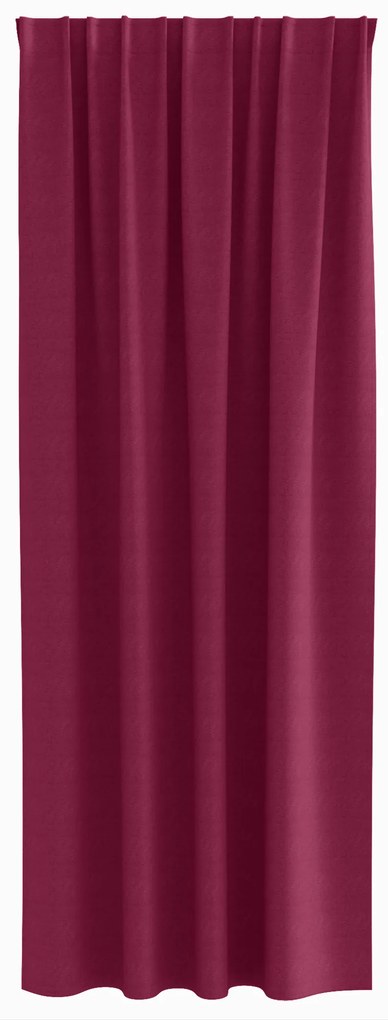 vidaXL Κουρτίνες με κουρτίνες 2 pcs Κόκκινο 225 x 140 εκ. Πολυεστέρας