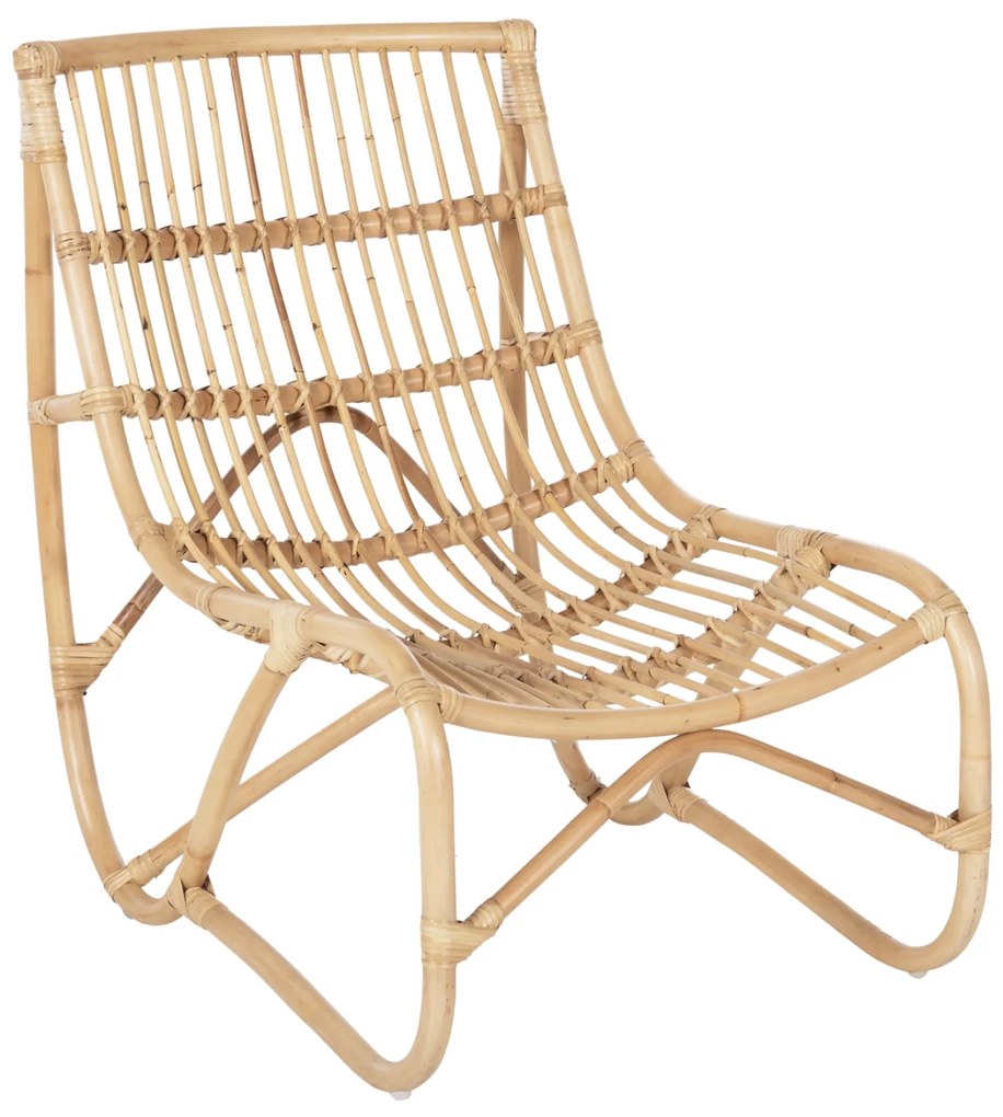 ΠΟΛΥΘΡΟΝΑ GRINN HM9815.01 ΡΑΒΔΟΙ RATTAN ΣΕ ΦΥΣΙΚΟ 56,5x73,5x79,5Υ εκ.