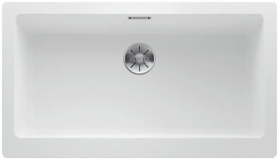 Blanco Vintera XL 9-UF White Silgranit® PuraDur® Γρανιτένιος Νεροχύτης Με Βαλβίδα InFino® 89,6x51cm